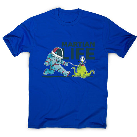 Life on mars - men's funny illustrations t-shirt - Graphic Gear