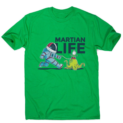 Life on mars - men's funny illustrations t-shirt - Graphic Gear