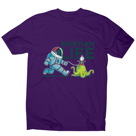 Life on mars - men's funny illustrations t-shirt - Graphic Gear