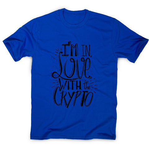 Love crypto men's t-shirt - Graphic Gear