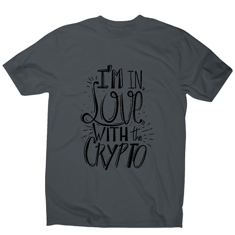 Love crypto men's t-shirt - Graphic Gear