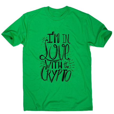 Love crypto men's t-shirt - Graphic Gear