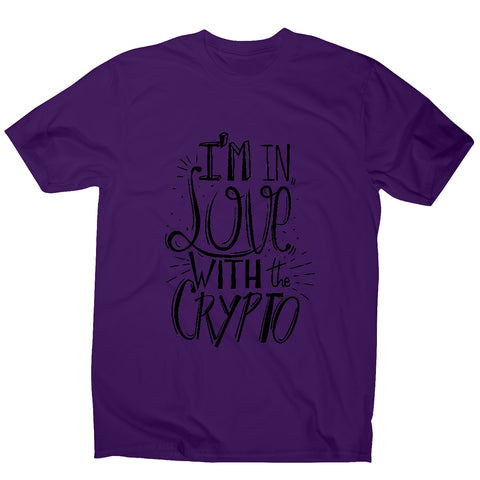 Love crypto men's t-shirt - Graphic Gear