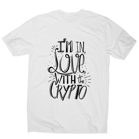 Love crypto men's t-shirt - Graphic Gear