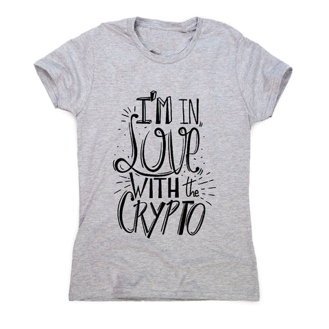 Love crypto women's t-shirt - Graphic Gear