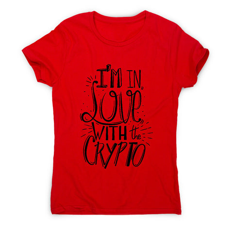 Love crypto women's t-shirt - Graphic Gear