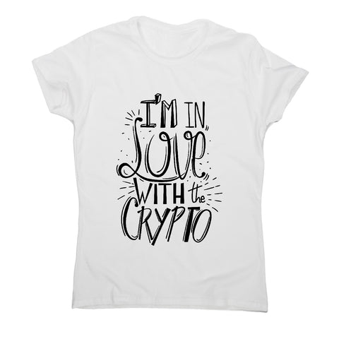 Love crypto women's t-shirt - Graphic Gear