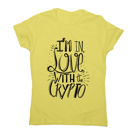 Love crypto women's t-shirt - Graphic Gear