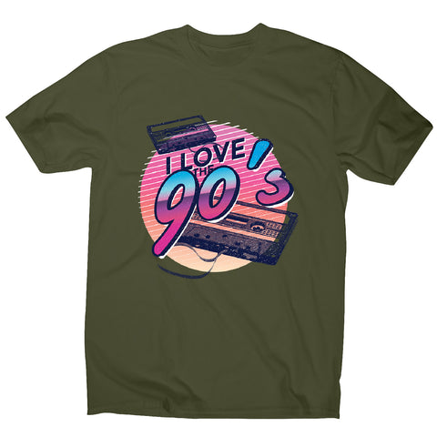 Love the 90’s - men's music festival t-shirt - Graphic Gear