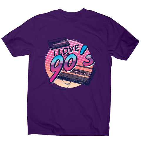 Love the 90’s - men's music festival t-shirt - Graphic Gear