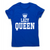 Lazy queen awesome funny t-shirt women's - Graphic Gear