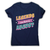 Legends born in August women's t-shirt Navy