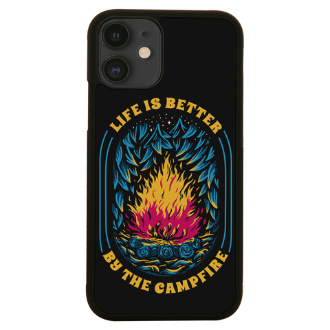 Life is better campfire iPhone case iPhone 11
