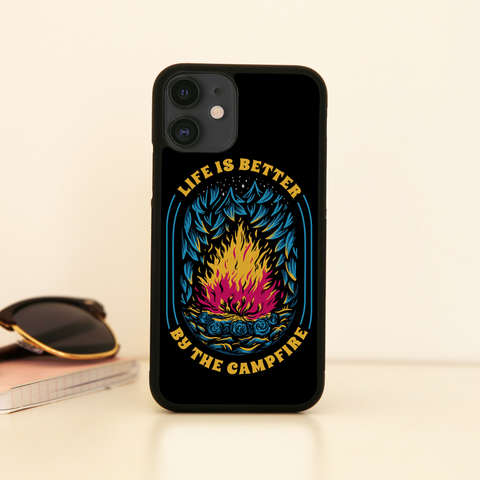 Life is better campfire iPhone case iPhone 11 Pro