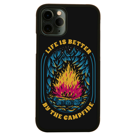 Life is better campfire iPhone case iPhone 11 Pro
