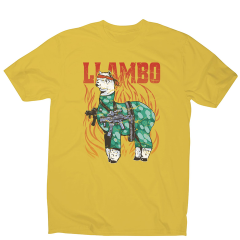 Llambo men's t-shirt Yellow