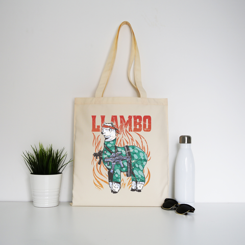 Llambo tote bag canvas shopping Natural