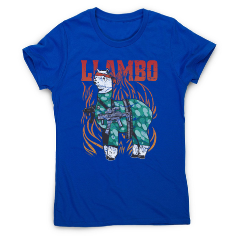 Llambo women's t-shirt Blue