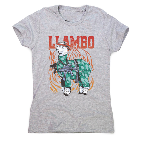 Llambo women's t-shirt Grey