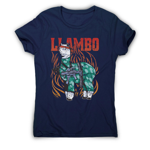 Llambo women's t-shirt Navy