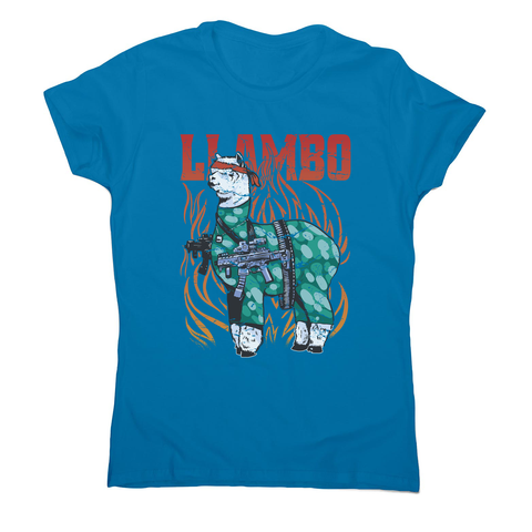 Llambo women's t-shirt Sapphire