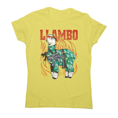 Llambo women's t-shirt Yellow