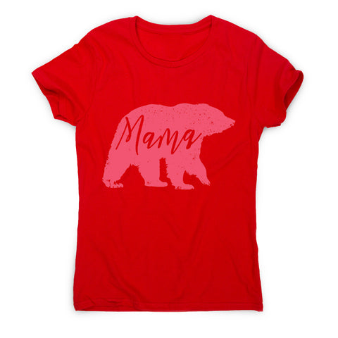 Mama bear animal silhouette - women's t-shirt - Graphic Gear