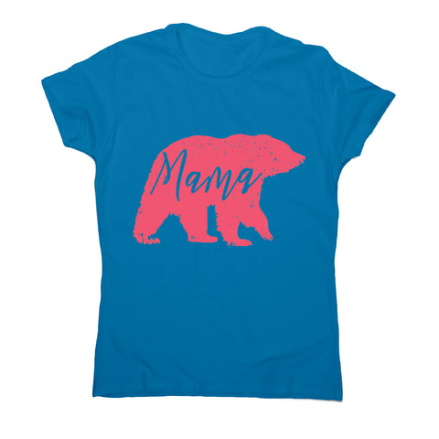 Mama bear animal silhouette - women's t-shirt - Graphic Gear