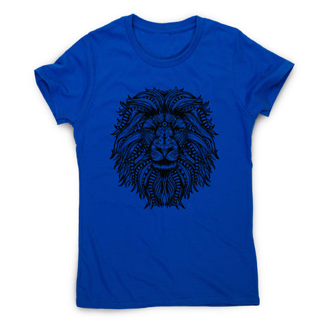 Mandala lion - women's funny illustrations t-shirt - Graphic Gear