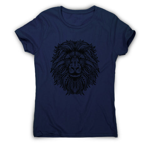 Mandala lion - women's funny illustrations t-shirt - Graphic Gear