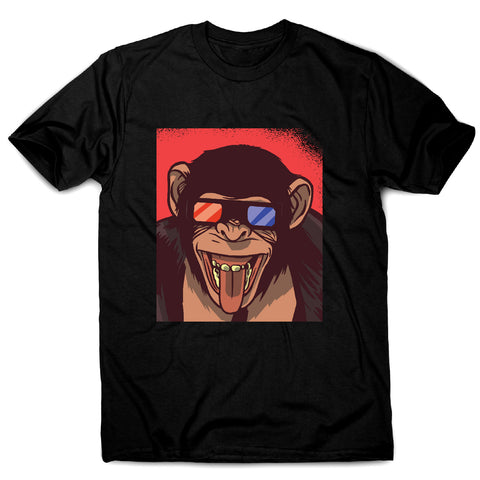 Monkey 3d glasses - men's funny premium t-shirt - Graphic Gear