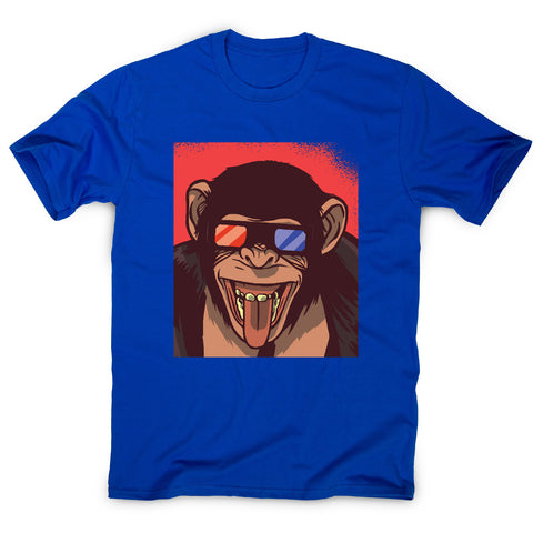 Monkey 3d glasses - men's funny premium t-shirt - Graphic Gear