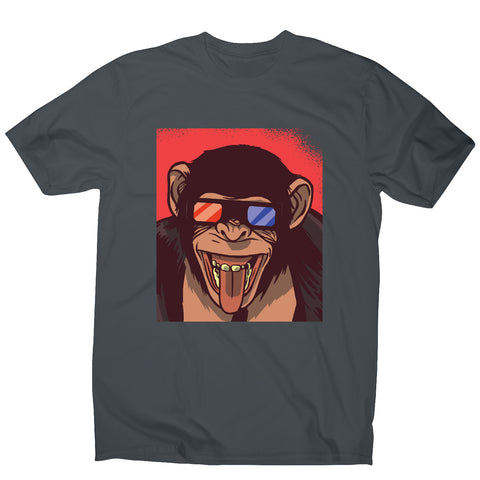 Monkey 3d glasses - men's funny premium t-shirt - Graphic Gear