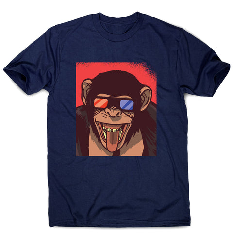 Monkey 3d glasses - men's funny premium t-shirt - Graphic Gear