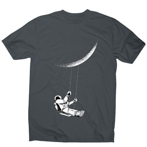 Moon astronaut - men's funny premium t-shirt - Graphic Gear