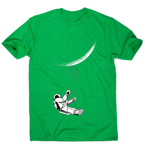 Moon astronaut - men's funny premium t-shirt - Graphic Gear