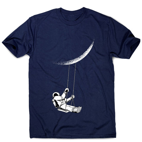 Moon astronaut - men's funny premium t-shirt - Graphic Gear