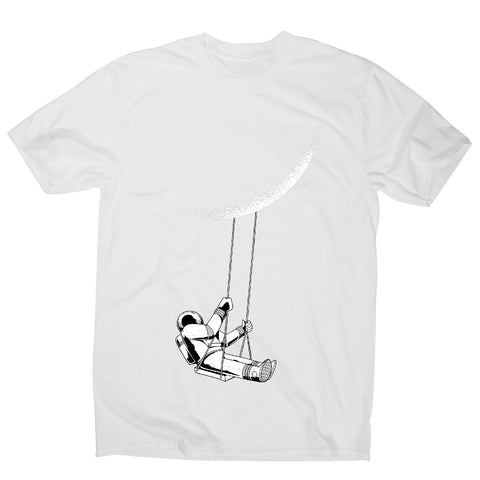 Moon astronaut - men's funny premium t-shirt - Graphic Gear