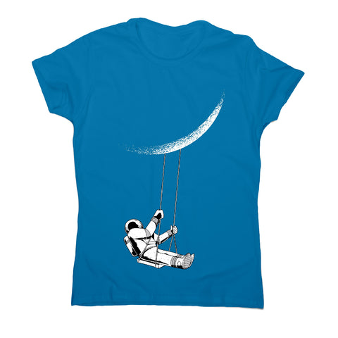 Moon astronaut - women's funny premium t-shirt - Graphic Gear