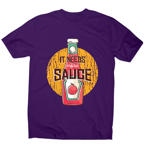More ketchup - men's funny premium t-shirt - Graphic Gear
