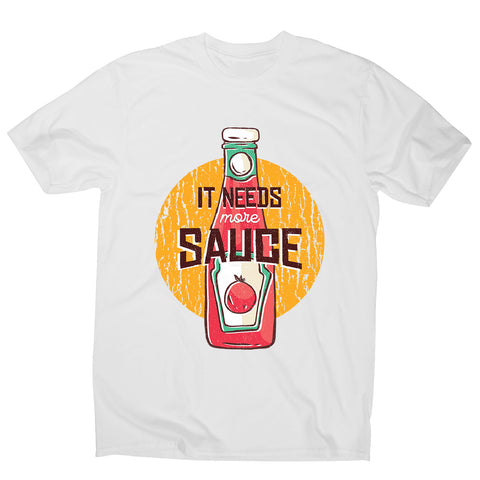 More ketchup - men's funny premium t-shirt - Graphic Gear