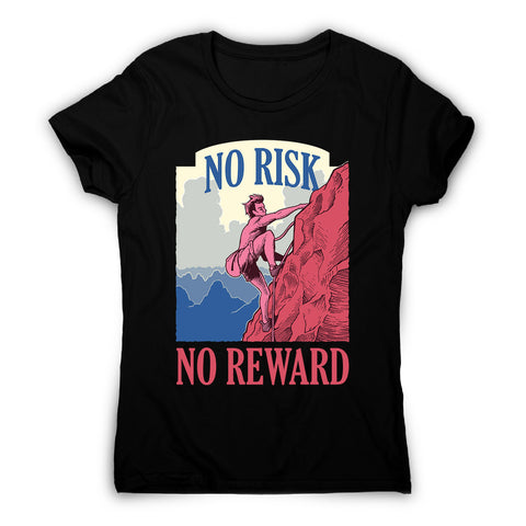 Mountain climber adventure lifestyle - women's motivational t-shirt - Graphic Gear