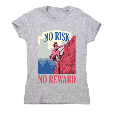 Mountain climber adventure lifestyle - women's motivational t-shirt - Graphic Gear