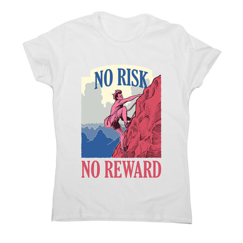 Mountain climber adventure lifestyle - women's motivational t-shirt - Graphic Gear
