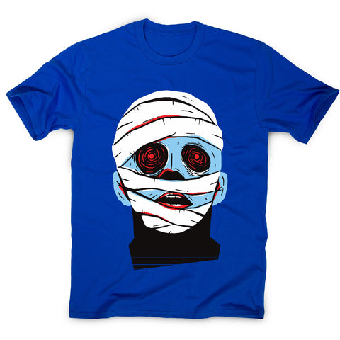 Mummy face - men's funny premium t-shirt - Graphic Gear