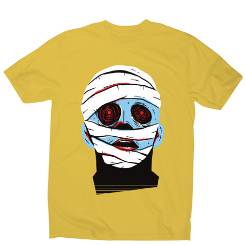Mummy face - men's funny premium t-shirt - Graphic Gear