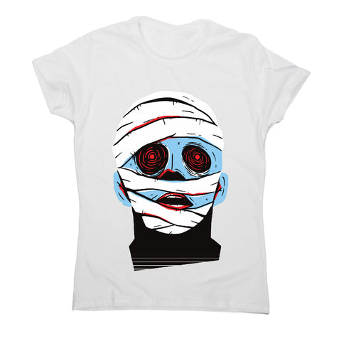 Mummy face - women's funny premium t-shirt - Graphic Gear