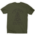 Magical book reading men's t-shirt Military Green