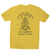 Magical book reading men's t-shirt Yellow