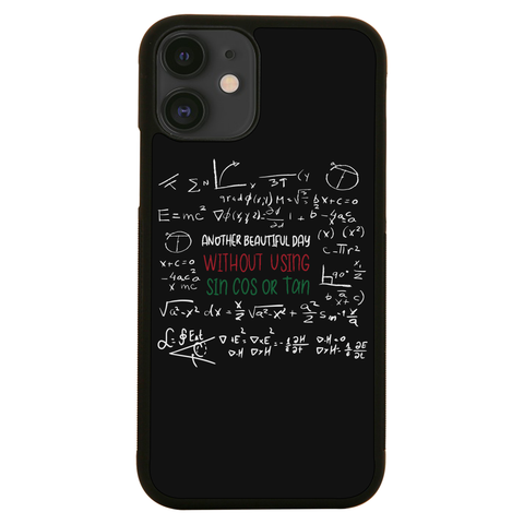 Math science blackboard iPhone case iPhone 12